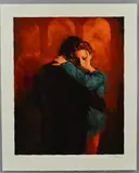 DANCE I' a limited edition print 154/250 of a couple dancing together by Mark Spain, print, sold Jun 2018