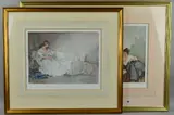 Three girls by William Russell Flint, print, sold Jun 2018