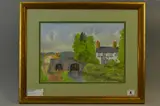 'Kinver, The Vine', a watercolour painting of a public house by Paul Adams, watercolour, sold May 2018