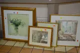 Lilianthus by Keith Lucas, watercolour, sold May 2018