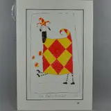 The entertainer by Govinder Nazran, print, sold May 2018