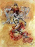 'Firedance IV', a limited edition print 58/600, signed, by Joy Kirton Smith, print, sold Apr 2018