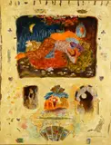'SONGS TO SING', a numbered artist's proof mixed media by Roy Fairchild-Woodard, mixed media, sold Apr 2018