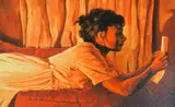 The Love Letter by Mark Spain, pencil, sold Apr 2018