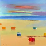 (BRITISH, CONTEMPORARY), 'Strategic Positions' an acrylic on box canvas, signed and by Martin Decent, acrylic, sold Apr 2018