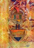 (BRITISH, CONTEMPORARY), untitled, mixed media artwork, initialled by the by Deborah Vallance, mixed media, sold Apr 2018