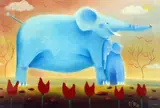 'It's Only A Butterfly', a Limited Edition print, 567/600, signed, titled and by Mackenzie Thorpe, print, sold Apr 2018