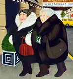 (BRITISH 1926-2008), 'Bar and Barbara', a Limited Edition silkscreen artists proof, 45/ by Beryl Cook, pencil, sold Apr 2018