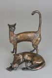 One standing by Paul Jenkins, bronze, sold Apr 2018