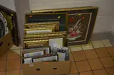 a box of assorted pictures, photograph frames, watercolour and ink landscapes, by Paintings And Prints, photograph, sold Mar 2018