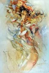 'TENDERNESS', an artist proof 155/175, signed, titled and numbered in pen, unmounted, by Gary Benfield, drawing, sold Mar 2018