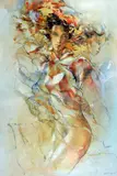 'TENDERNESS', an artist proof 155/175, signed, titled and numbered in pen, unmounted, by Gary Benfield, drawing, sold Mar 2018