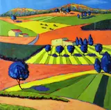 a limited edition untitled print 76/195, signed and numbered in pencil, mounted, by Richard Pargeter, print, sold Mar 2018