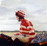 'THE CURRAGH', a limited edition print 4/9, signed and numbered in pencil, with by Alan Brassington, print, sold Mar 2018