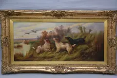 Untitled by Robert Cleminson, oil on canvas, sold Mar 2018