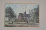 'Warwickshire, On the Way to Bagington from Coventry', by Paul Braddon, watercolour, sold Mar 2018