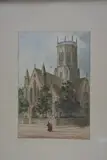 'Church of The Redeemer, Hagley Road', watercolour, signed lower by Paul Braddon, watercolour, sold Mar 2018