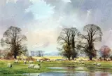 'AFTER THE FLOOD', an original watercolour painting, signed by the artist, double by Howe Bennett, watercolour, sold Mar 2018
