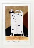 'BOW TIE', a limited edition framed print 442/495 signed, titled and numbered in by Govinder Nazran, print, sold Mar 2018