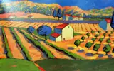 an untitled artist proof print 2/25, signed and numbered in pencil, unframed, by Richard Pargiter, print, sold Mar 2018