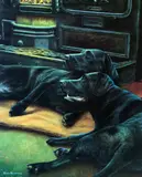 'REST', an artist proof print, signed with studio blind stamp, not mounted or framed, by Nigel Hemming, print, sold Mar 2018