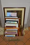a box of limited edition prints, colour prints, A.J.Stubbs pastel, etc (box and one loose) by Pictures And Prints, pastel, sold Mar 2018