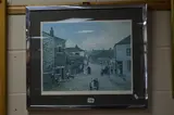 'The Village', a colour print, signed in pencil lower right, Fine by Tom Dodson, print, sold Mar 2018