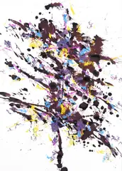 Untitled by William Gear, Mixed media on paper, sold Jun 2017