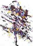 Untitled by William Gear, Mixed media on paper, sold Jun 2017