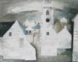 The Village, 1956/7 Signed Oil on canvas 61 x 76cm Provenance: The Redfern Gallery, London, 17/9/92, No by Valerie Thornton, Oil on canvas, sold Jun 2017
