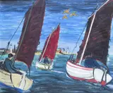 South Esk Signed and dated 1943 Oil by Edward McEwan Baird, 1943, Oil on canvas, sold Jun 2017