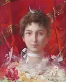 Diane Signed Oil on canvas 46 x 38cm Condition report: Unlined, good condition by Marius Jognarelli, Oil on canvas, offered Jun 2017