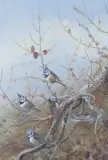 Autumn in the Spey valley by Philip Rickman, 1962, Watercolour with bodycolour, offered Jun 2017
