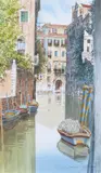 San Stin, San Polo, Venice, 1999 Signed Watercolour over pencil 47.5 x 28cm Condition report: Good condition by Saverio de Bello, Watercolour over pencil, sold Jun 2017