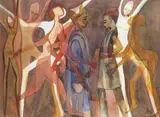 Untitled by Juliet Ezenwa-Pearce, 2000, Watercolour, sold Jun 2017