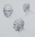 Seated lady by Henry Lamb, pencil, offered Jun 2017