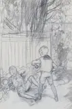 Untitled by Ernest Howard Shepard, Pencil, sold Jun 2017