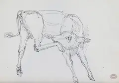 Untitled by Georg Ehrlich, ink, sold Jun 2017