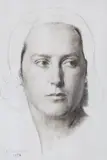Tête Basque by Gerald Brockhurst, 1924, Pen and ink, sold Jun 2017
