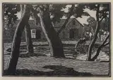 Jeu de Boules by Gwen Raverat, print (other), sold Jun 2017