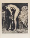 Untitled by Laura Knight, Etching, sold Jun 2017