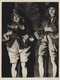 Untitled by Laura Knight, Etching, sold Jun 2017