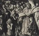 The Stations of the Cross Signed in pencil A set of 14 prints Each 19.25 x 20.5cm (14) by Frank Brangwyn, pencil, sold Jun 2017