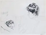 Untitled by Paul César Helleu, Drypoint etching, offered Jun 2017