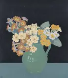 Untitled by Hall Thorpe, Woodcut in colours, offered Jun 2017