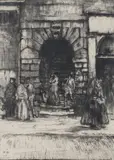 Gerona by Lionel Lindsay, print, offered Jun 2017