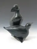 1993 Signed and numbered 3/12 Blue/green patinated by Geoffrey Dashwood, bronze, sold Jun 2017