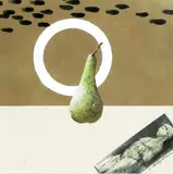 Untitled Pear and Circle by Leslie Gooday, acrylic on paper, offered Mar 2017