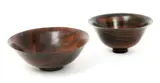 A Cocobolo wood bowl by Bert Marsh, sculpture, sold Mar 2017