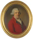 Portraits of Marie Celestine and Jean Georges Fehleisen of by Armand Lejeune, Oil on canvas, oval Each, sold Mar 2017